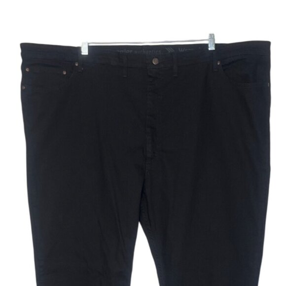 Wrangler Jeans Mens 56 x 30 Black New Stretch - Picture 3 of 9